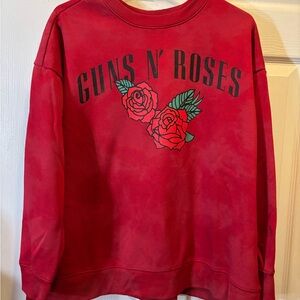Red Guns N' Roses Sweatshirt